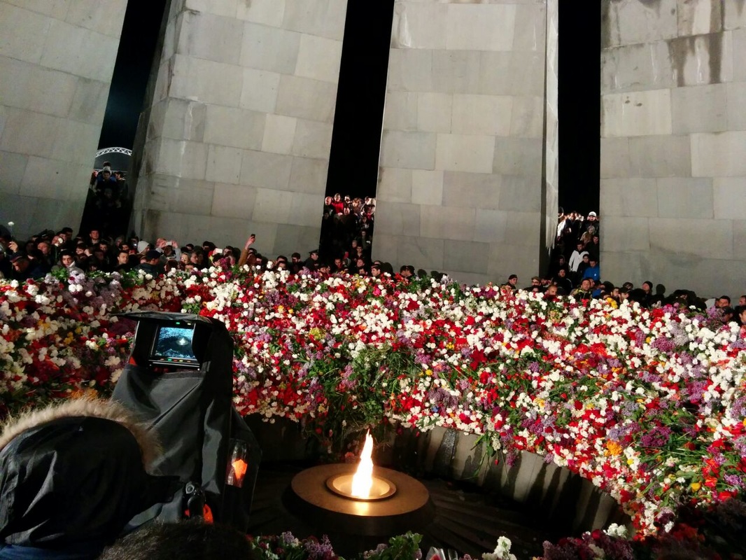Dzidzernagapert Armenian Genocide Memorial, Yerevan (photo by Raffi Sarkissian)